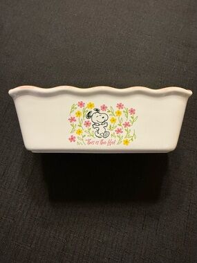 Snoopy Peanuts Mini Loaf Pan, NWT